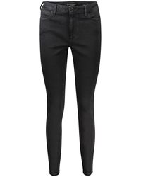 Guess - Black Cotton Jeans & Pant - Lyst