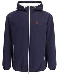 Brunello Cucinelli - Hooded Jacket - Lyst
