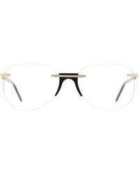 Andy Wolf - Black Metal & Plastic Glasses (frames) - Lyst
