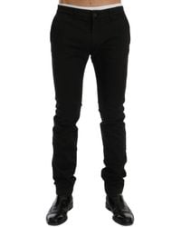 Gianfranco Ferré - Cotton Stretch Chinos Pants - Lyst