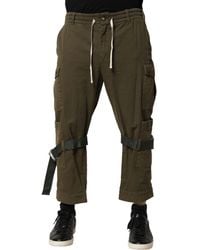 Dolce & Gabbana - Cargo Pants With Buckled Straps - Lyst