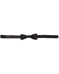 Dolce & Gabbana - Fantasy Silk Adjustable Neck Papillon Bow Tie - Lyst