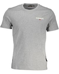 Napapijri - Cotton T-Shirt - Lyst