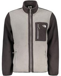 The North Face - Gray Polyester Men's Sweatshirt - Lyst
