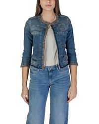 Liu Jo - Cotton Jackets & Coat - Lyst