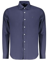 North Sails - Blu Cotton Mens Shirt - Lyst