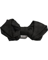 Dolce & Gabbana - Silk Adjustable Neck Papillon Bow Tie - Lyst