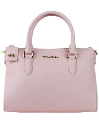 Baldinini - Pink Leather Di Calfskin Handbag - Lyst