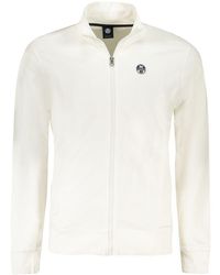 North Sails - White Cotton Men's Sweatshirt - Lyst
