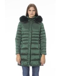 Baldinini - Green Polyester Jackets & Coat - Lyst