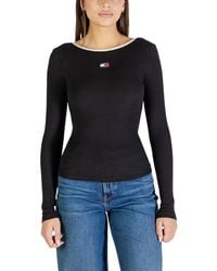 Tommy Hilfiger - Recycled Cotton Long Sleeve T-Shirt - Lyst