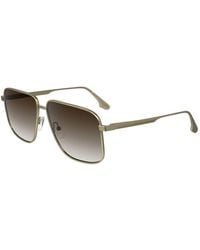 Victoria Beckham - Metal Sunglasses - Lyst