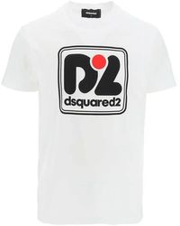 DSquared² - Elevated Casual Crew Neck Tee - Lyst