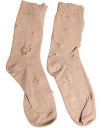 Dolce & Gabbana - Solid Stretch Mid Calf Socks - Lyst