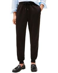 Tommy Hilfiger - Black Cotton Joggers (workout Pants) - Lyst