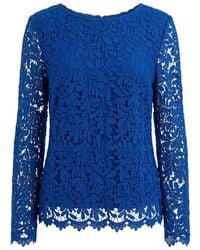 Trussardi - Blue Polyester Shirt - Lyst