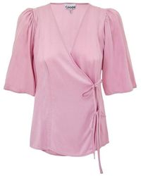 Ganni - Top - Lyst