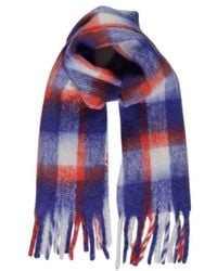 ONLY - Purple Polyester Scarf - Lyst