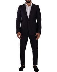 Dolce & Gabbana - Elegant Slim Fit Wool Silk Cashmere Suit - Lyst