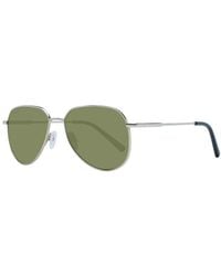 Serengeti - Gold Metal Sunglasses - Lyst