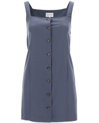 Loulou Studio - Buttoned Pinafore Dress - Lyst