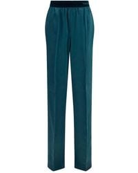 Tom Ford - Blue Silk Casual Pants - Lyst