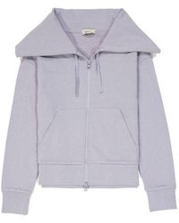 Herno - Lilac Cotton Cardigan - Lyst