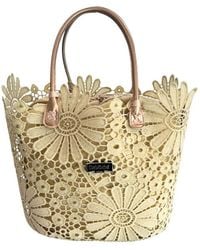 Baldinini - Beige Pu Handbag - Lyst