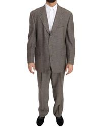 Fendi - Elegant Light Wool Suit - Lyst