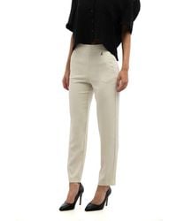 Patrizia Pepe - Polyester Casual Pants - Lyst