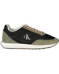 Calvin Klein - Leather Sneaker - Lyst