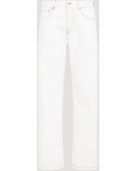 Jacquemus - Off White Regenerative Cotton Le De Nimes Droit Jeans - Lyst