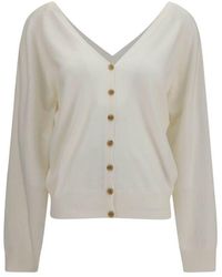 Lisa Yang - Beige Cashmere Cardigan - Lyst
