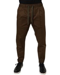 Dolce & Gabbana - Casual Drawstring Trousers - Lyst