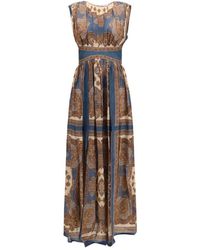 Zimmermann - Maxi Dress Mahon Silk - Lyst