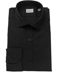 Bagutta - Black Cotton Men's Slim Shirt - Lyst