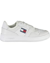 Tommy Hilfiger - Leather Basket Trainers - Lyst