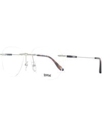 BMW - Gold Titanium Glasses (frames) - Lyst