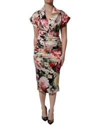 Dolce & Gabbana - Midi Dresses - Lyst