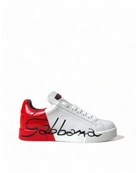 Dolce & Gabbana - Lace Up Low Top Sneakers Shoes - Lyst