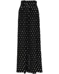 Dolce & Gabbana - Embellished Wideleg Pants - Lyst