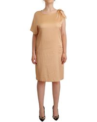 Moschino - Elegant One-Sleeve Shift Dress - Lyst