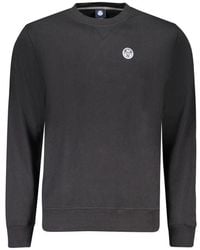 North Sails - Black Cotton Sweatshirt - Lyst