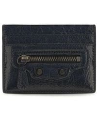 Balenciaga - Black Lamb Ovis Aries Wallet - Lyst