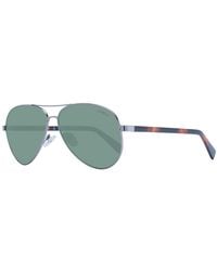 Guess - Gray Metal Sunglasses - Lyst