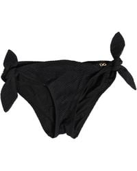 Dolce & Gabbana - Swimwear Side-Tie Bikini Bottom Dg Logo - Lyst
