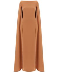 Solace London - Maxi Dress Sadie With Cape Sleeves - Lyst