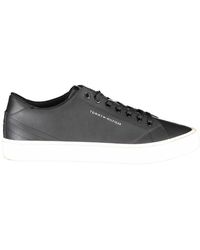 Tommy Hilfiger - Sleek Lace-Up Eco-Conscious Sneakers - Lyst