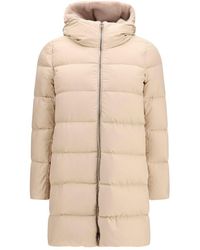 Herno - Beige Polyester Full - Lyst