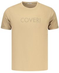 COVERI MOVING - Brown Cotton Men's Shirt - Lyst